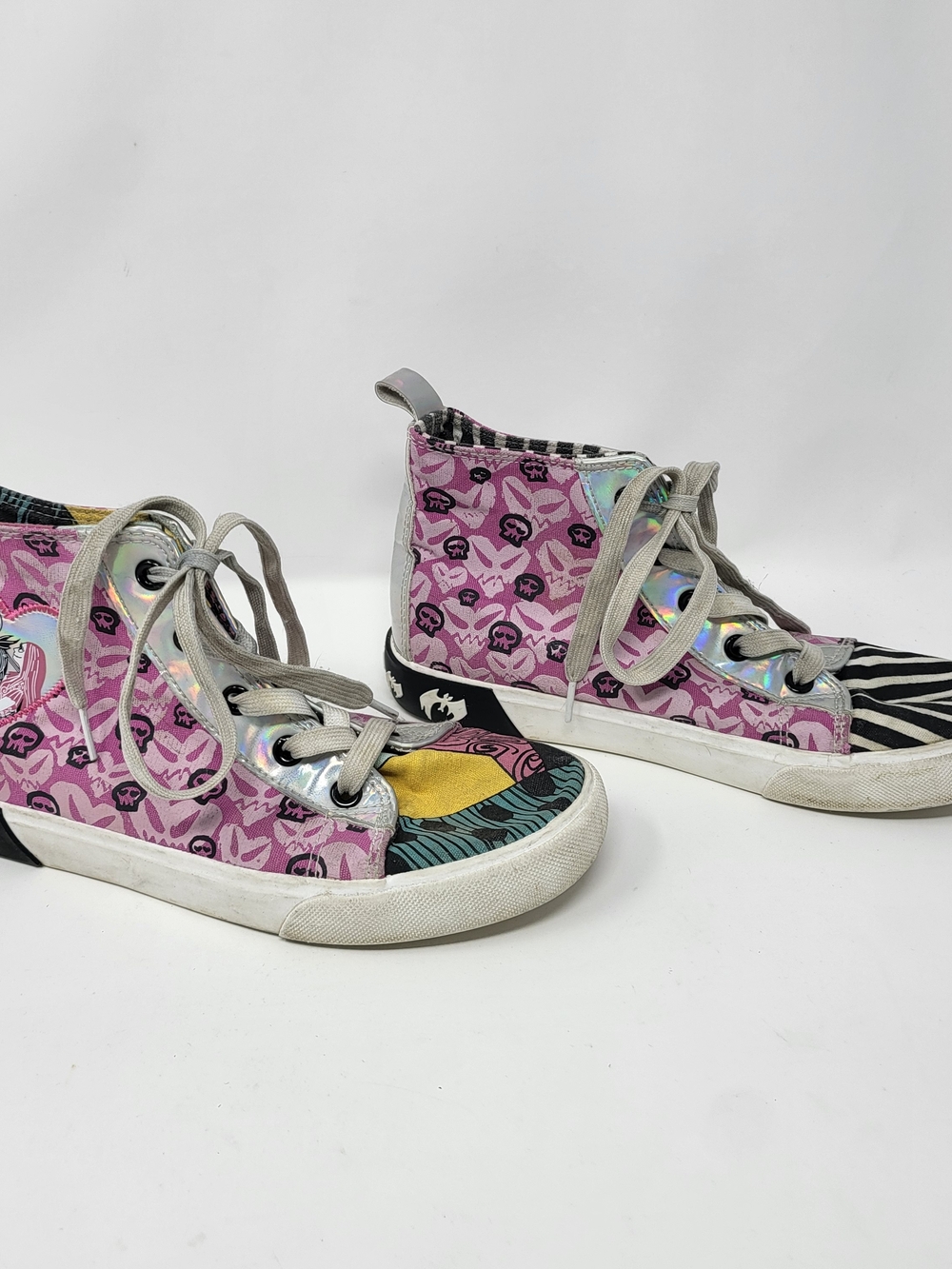 Nightmare Before Christmas High-Top Sneakers From Ground Up